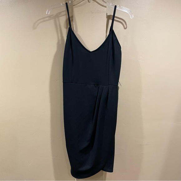 bebe Tulip Hem Scuba Knit Dress - Picture 2 of 7